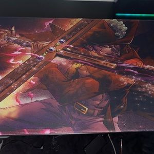 One piece mihawk mouse pad